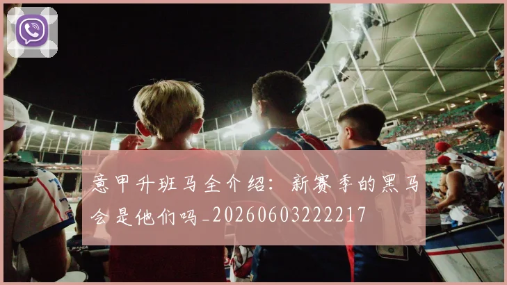 意甲升班马全介绍：新赛季的黑马会是他们吗_20260603222217